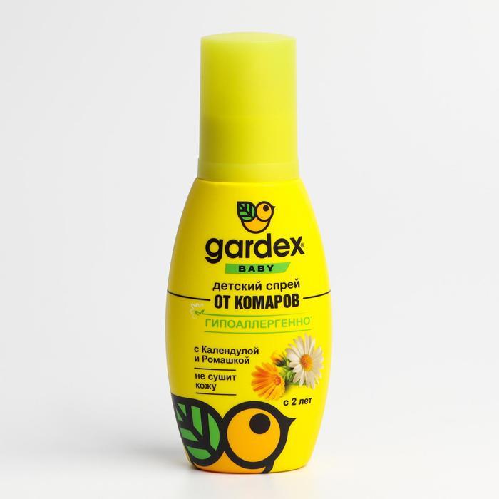 Спрей репеллентный от комаров "Gardex Baby", детский, с календулой и ромашкой, 100 мл - фото 1 - id-p107880118