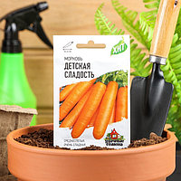 Семена Морковь "Детская сладость", 1,5 г серия ХИТ х3