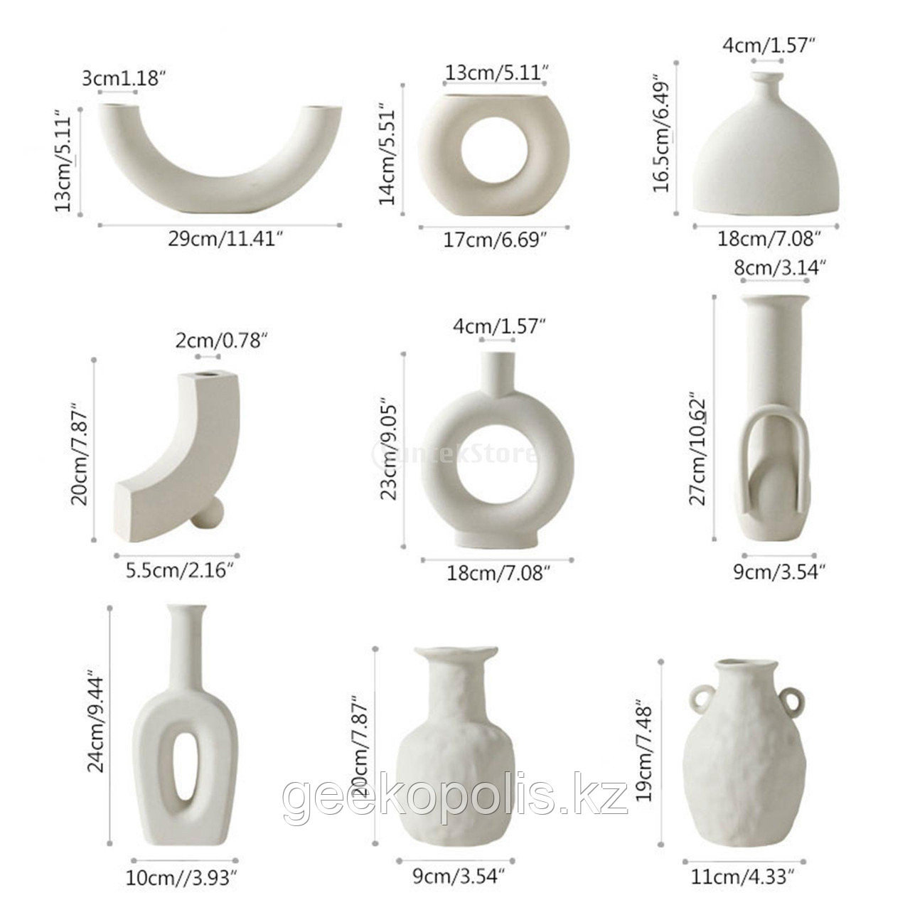 Керамические вазы в скандинавском стиле - фото 7 - id-p107902607