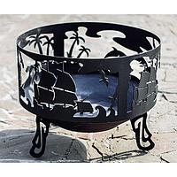 Костровая чаша "Голубая лагуна" 65 х 65 х 52см