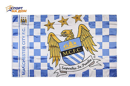 Клубный флаг Manchester City FC "Манчестер Сити" (150*90 см), фото 2