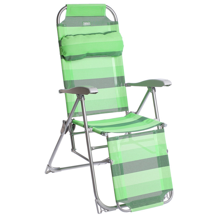 Кресло-шезлонг К3, 82 x 59 x 116 см, цвет зелёный - фото 1 - id-p107885230