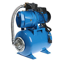 Насосная станция JEMIX ATJET-110, 1100 Вт, напор 50 м, 70 л/мин, бак 24 л, медная обмотка