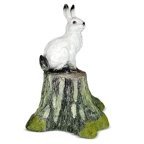 Садовая фигура "Заяц на пне" 55х55х65см (id 107896052)