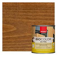 Защитный декоративный состав для древесины NEOMID BioColor rLTRA орех глянцевый 0,9л