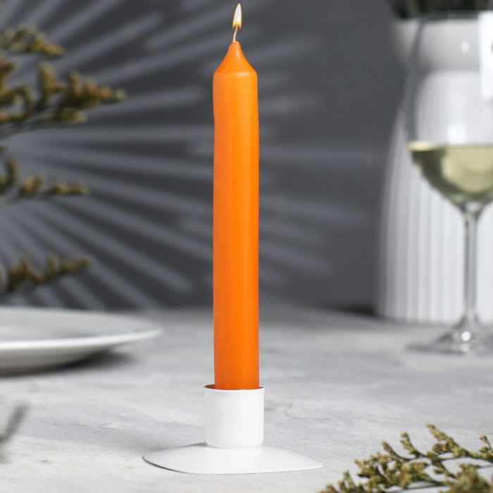 Свеча столовая ароматическая "Апельсин", 17х2 см, 40 гр - фото 1 - id-p107897416