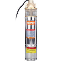 Насос скважинный "КРАТОН" WWP-50/60, винтовой, 750 Вт, напор 55, 46 л/мин, кабель 20 м