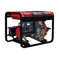 Дизельный генератор Alteco ADG 6000Е, 5 кВт, 2х220 В, ручной/электро старт, аккумулятор