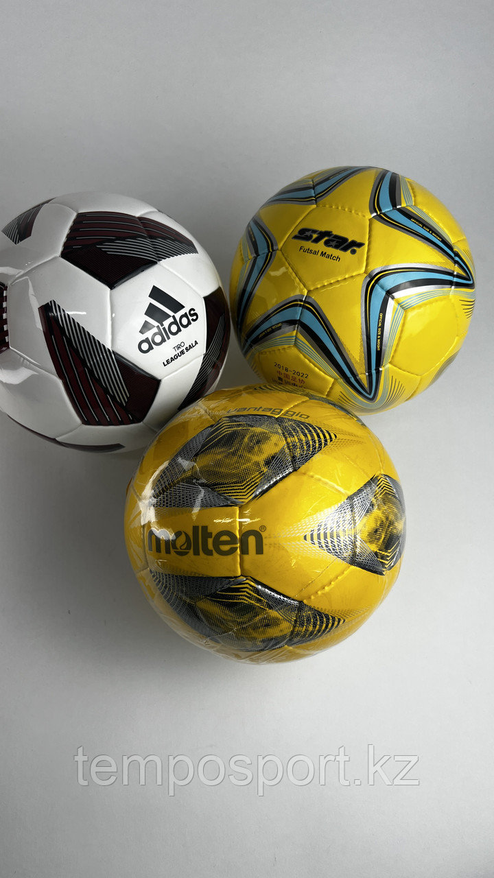 Мяч футбольный Star Futsal Match (желтый), оригинал - фото 7 - id-p107914164