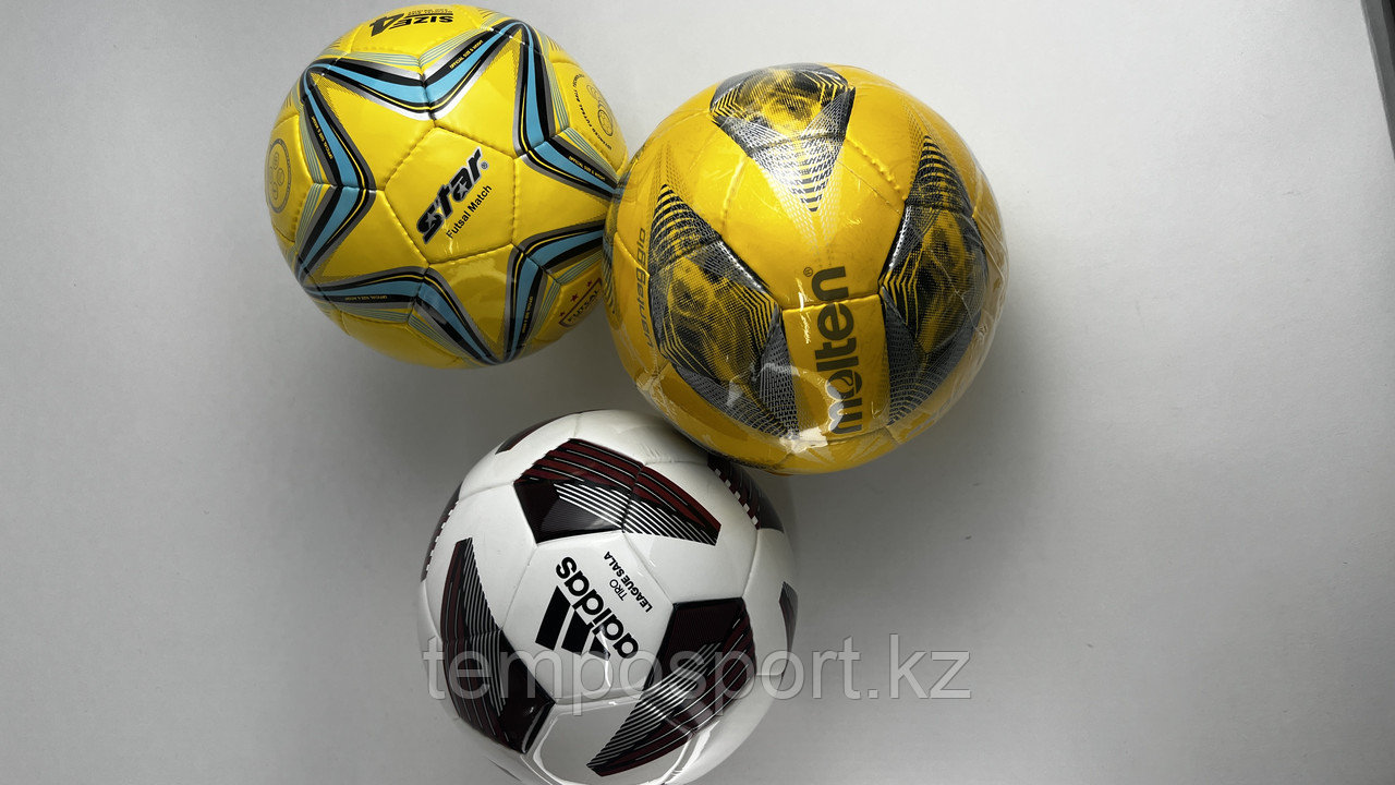 Мяч футбольный Star Futsal Match (желтый), оригинал - фото 4 - id-p107914164