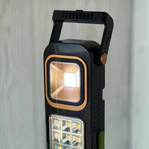 Фонарь-светильник аварийный аккумуляторный с солнечной панелью HAOER 48LED + COB (Белый) - фото 8 - id-p107925686