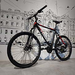Mtb Велосипед Trinx K016. 21" рама. 26" колеса. Скоростной. Горный. Черный.