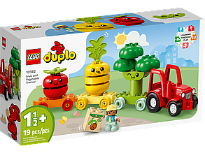 10982 Lego DUPLO Фруктово-овощной трактор, Лего Дупло