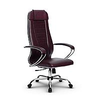 Кресло офисное МЕТТА Комплект 31 Темно-бордовый
