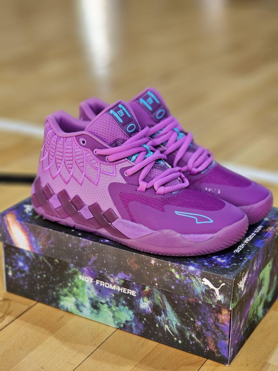 Баскетбольные кроссовки Puma MB.01 Queen City из коллаборации с LaMelo Ball Люкс Качество - фото 1 - id-p107927706