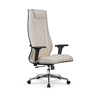 Кресло офисное МЕТТА L 1m 50M/2D Infinity Easy Clean (MPES) Светло - Бежевый