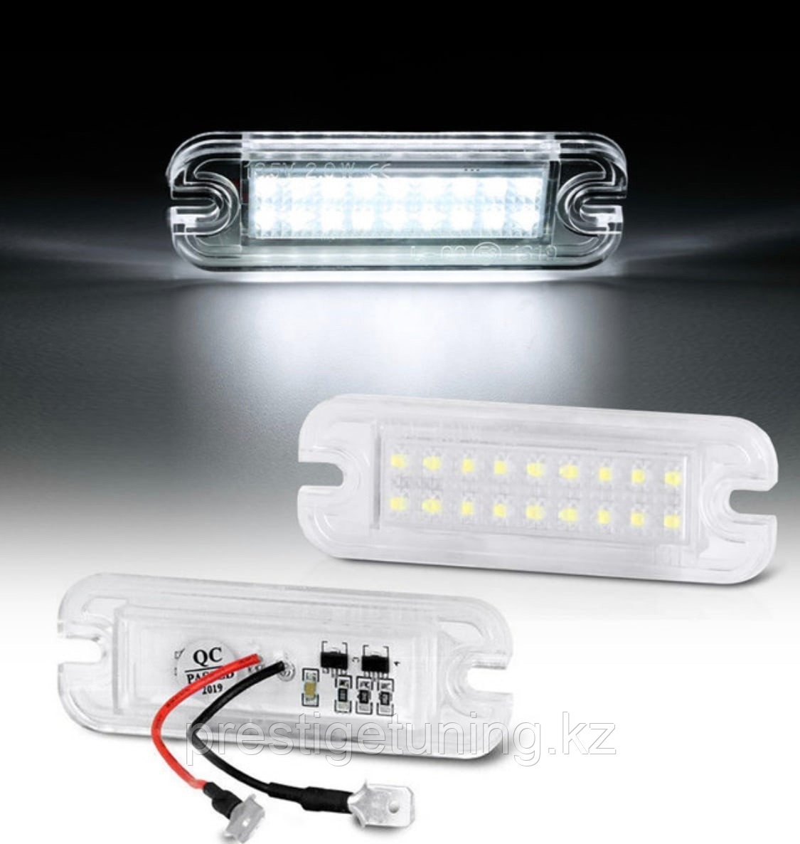 Подсветка номерного знака на Mercedes G-class W463 1998-2018 (LED)