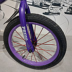 Легкий детский двухколесный велосипед "Prego". Версия 2.0. 16" колеса. С боковыми поддерживающими колесами., фото 7