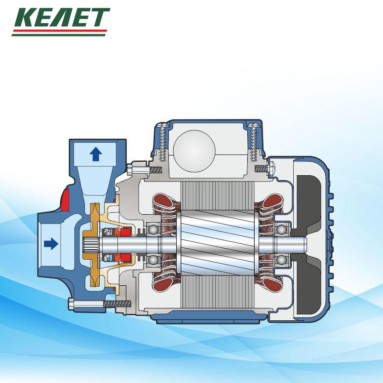 Насос PKM200 230В 1,5КВТ - фото 2 - id-p107928536