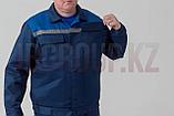 Костюм летний РАБОЧИЙ ТЕХНИК спецодежда мужская рабочая летняя(куртка+полукомбинезон, тк. смесовая), фото 6