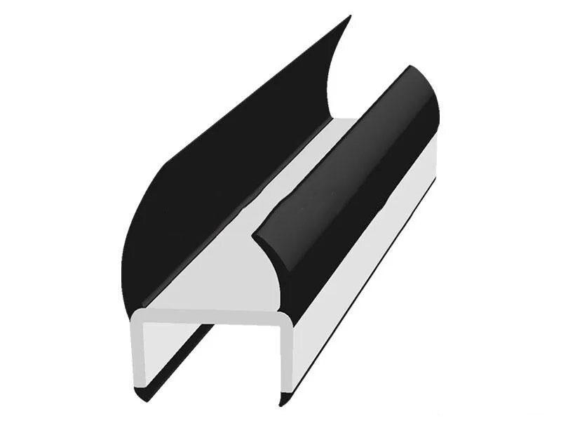 Профиль уплотнительный резинопластиковый, 30 мм, L=3.0 м, для дверей ...