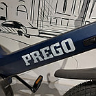 Детский двухколесный велосипед "Prego". Версия 2.0. 18" колеса. С боковыми колесами. Синий., фото 4