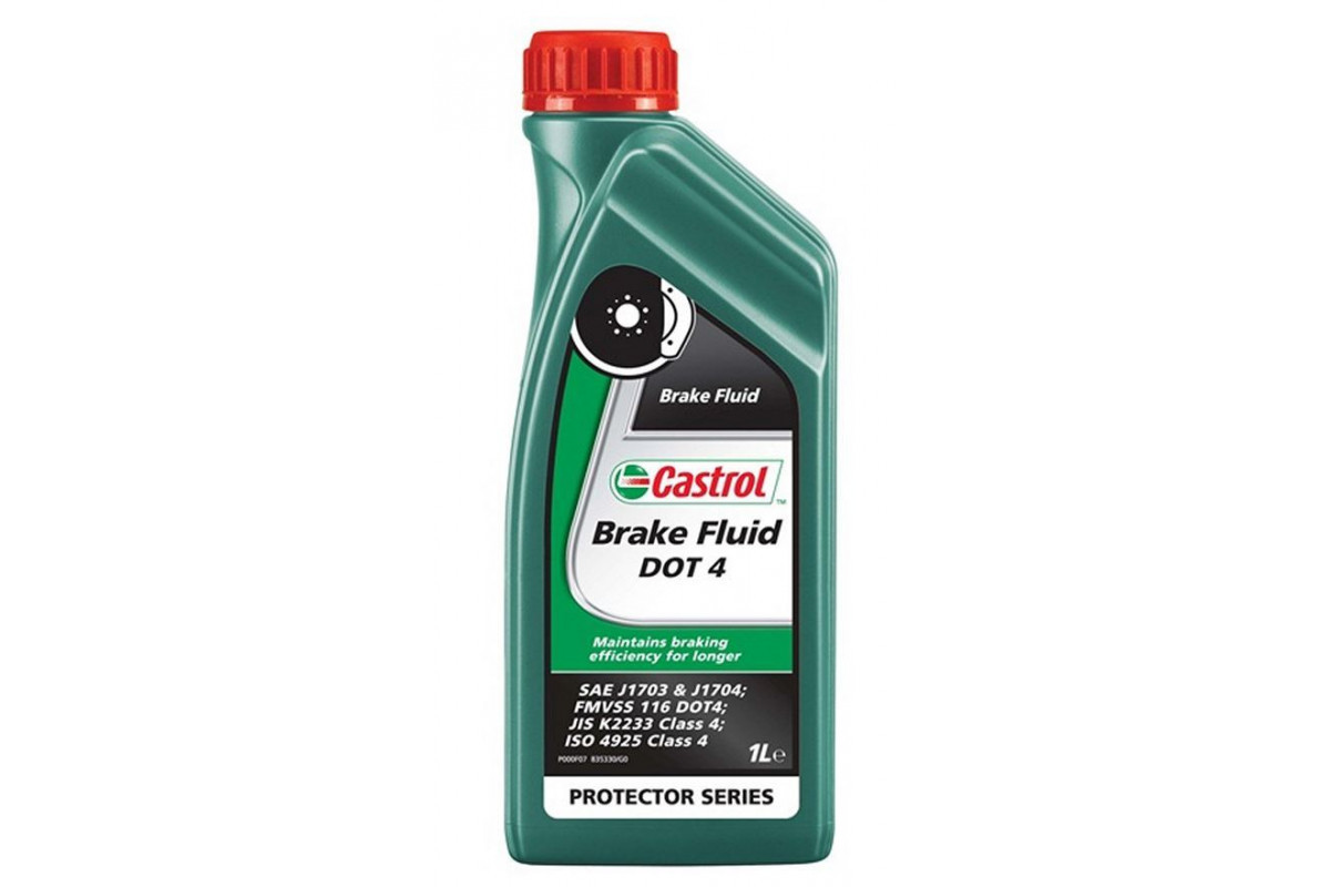 Castrol Brake Fluid DOT 4 1л тормозная жидкость. - фото 1 - id-p107930807