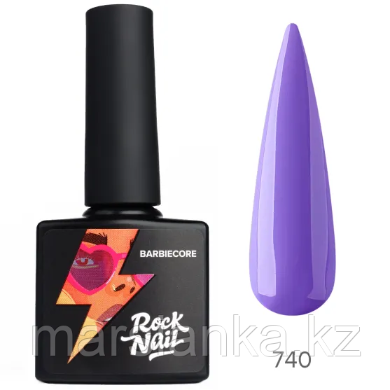 Гель-лак RockNail Barbiecore #740, 10мл