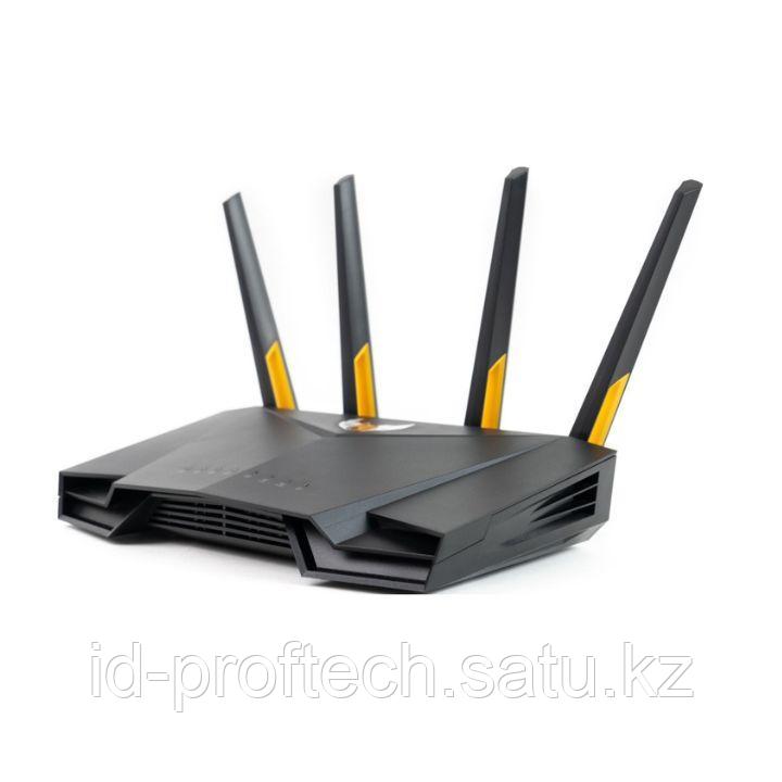 Wi-Fi Роутер ASUS TUF Gaming AX3000 V2, Wi-Fi 6, 802.11ax, 2.4GHz-5GHz, AiMesh, 1xWAN, 4xGLAN, USB - фото 1 - id-p107931211