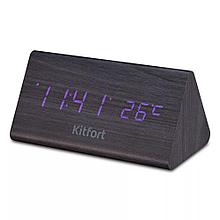 Настольные часы Kitfort КТ-3305 дерево