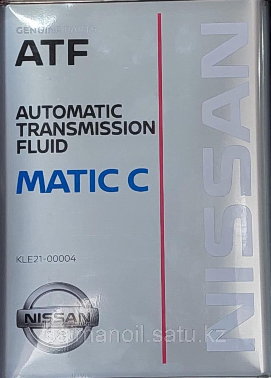 Трансмиссионное масло Nissan Matic C 4л - фото 1 - id-p107632706