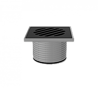 Надставной элемент с чугунной решеткой с мокрым затвором для трапов серии 310, 510, 520
