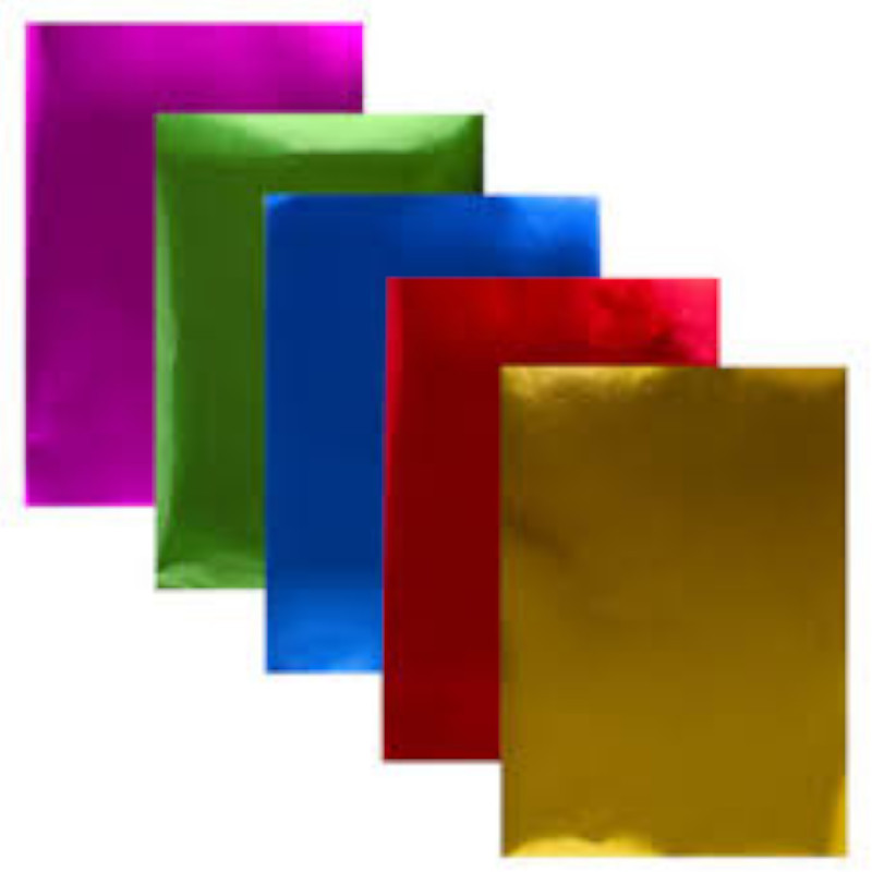 Цветная самоклеящаяся фольга 5 цветов Мульти-Пульти - фото 2 - id-p107931965