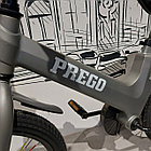 Детский двухколесный велосипед "Prego". Версия 2.0. 20" колеса. С боковыми колесами. Серый., фото 2