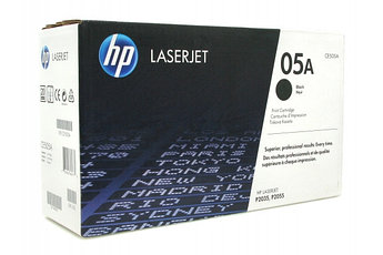HP CE505A Black Print Cartridge for LaserJet P2035/P2055, up to 2300 pages.