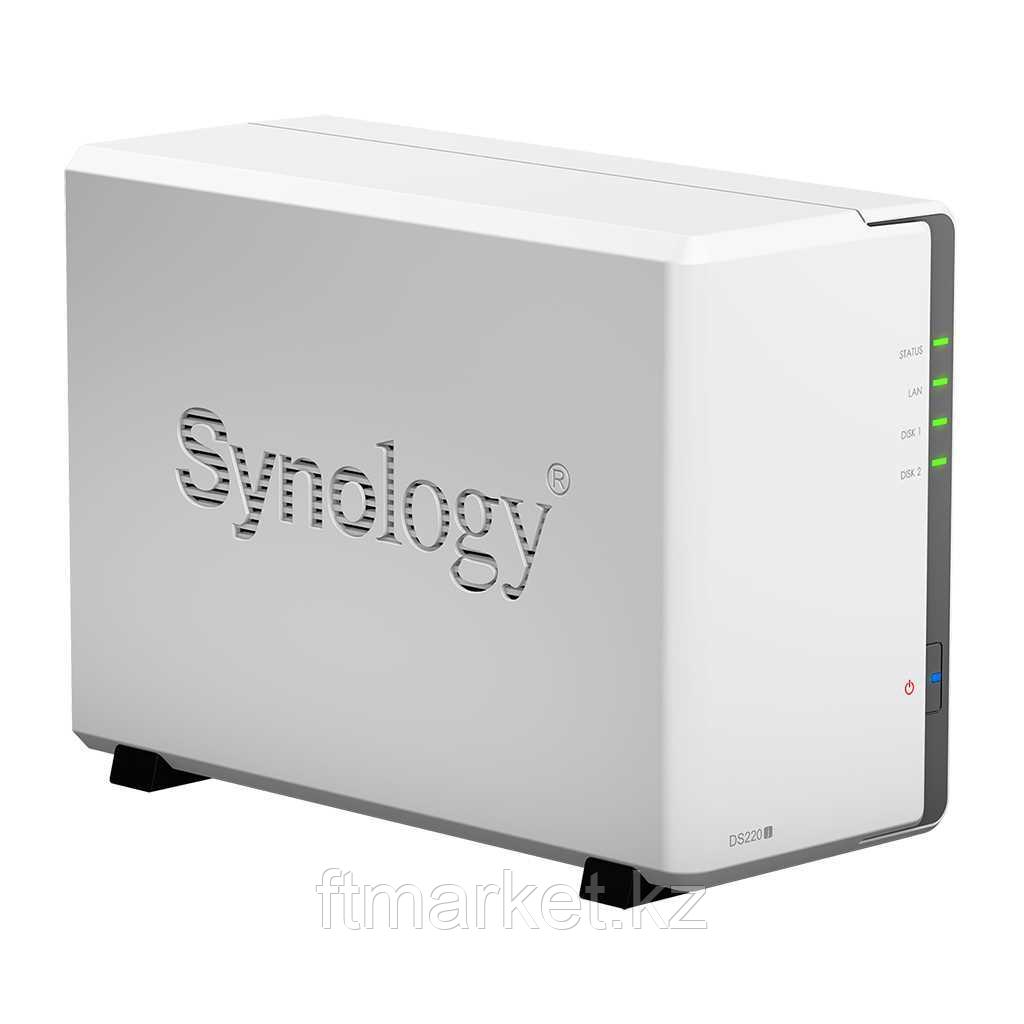 Сетевое оборудование Synology Сетевой NAS сервер DS220j 2xHDD для дома - фото 3 - id-p83523458