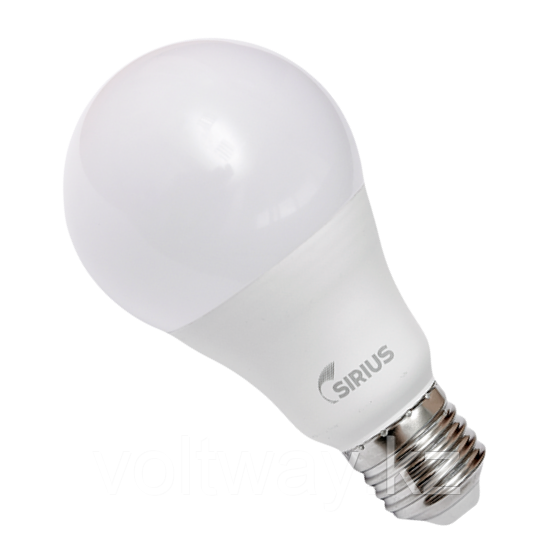 Электрическая лампа светодиодная LED Classic A65 18W E27 6500K Sirius