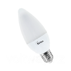 Электрическая лампа светодиодная LED Deco B35 5-40W E27 3000K Sirius