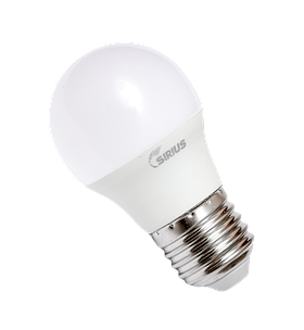 Электрическая лампа светодиодная LED Deco G45 9W E27 4000K Sirius