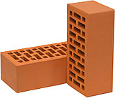 Кирпич облицовочный красный полуторный