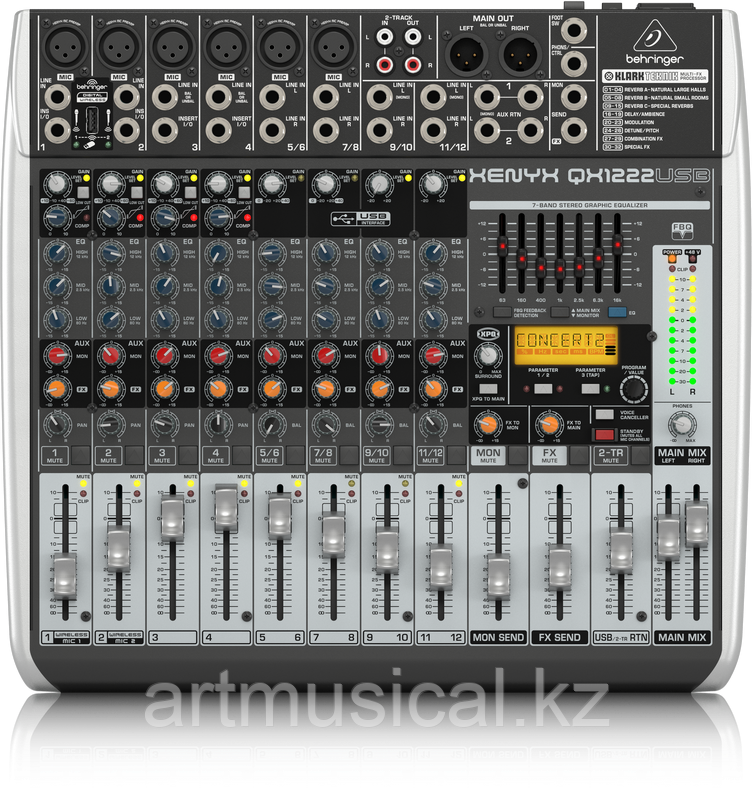 BEHRINGER QX1222USB Аналоговый микшерный пульт