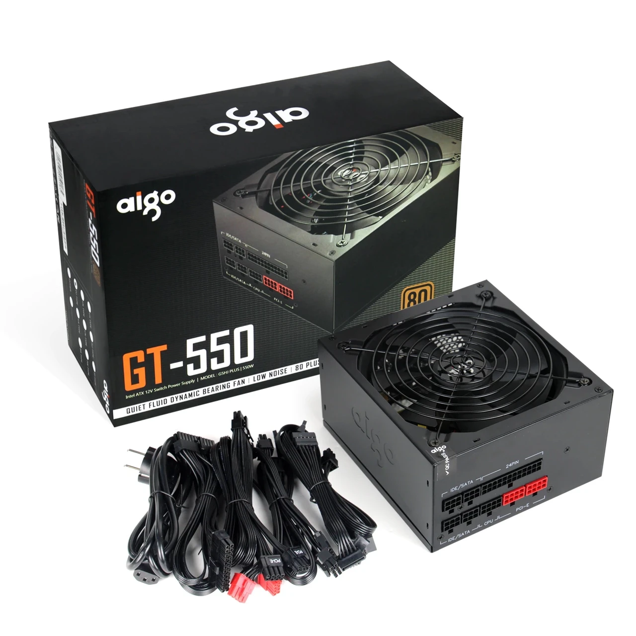 Блок питания 500W AIGO G-T550