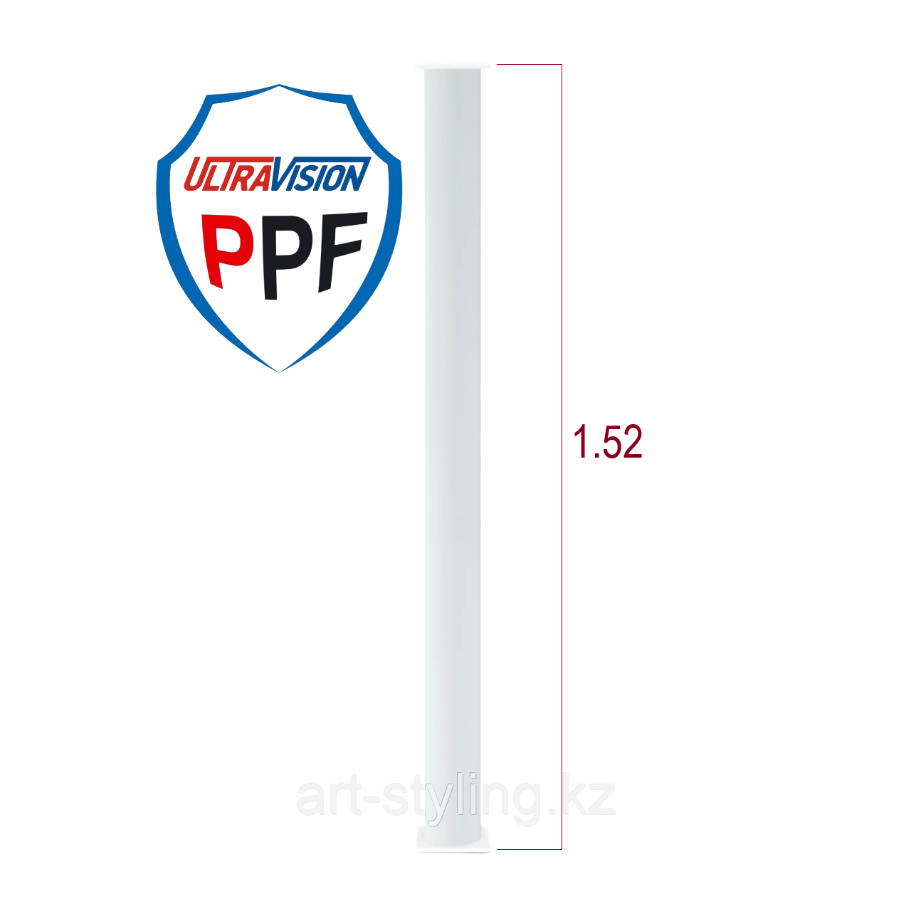 PPF UV №4 - антигравийная матовая пленка 1,52 x 15,25м