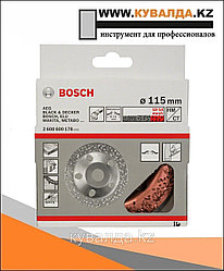 НМ-чашка Bosch 115 мм грубая угловая
