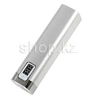 Power bank Continent PWB22-021SL, для зарядки USB-устройств, 2200mAh, 5V, 1A, Silver