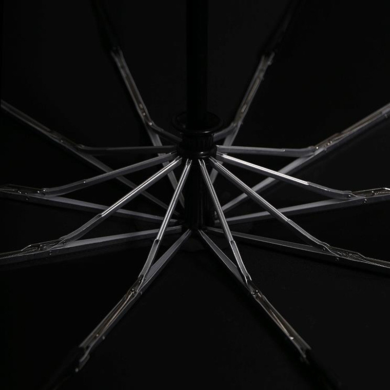 Зонтик Parachase 3239 складной (серо-черный) - фото 6 - id-p107940393