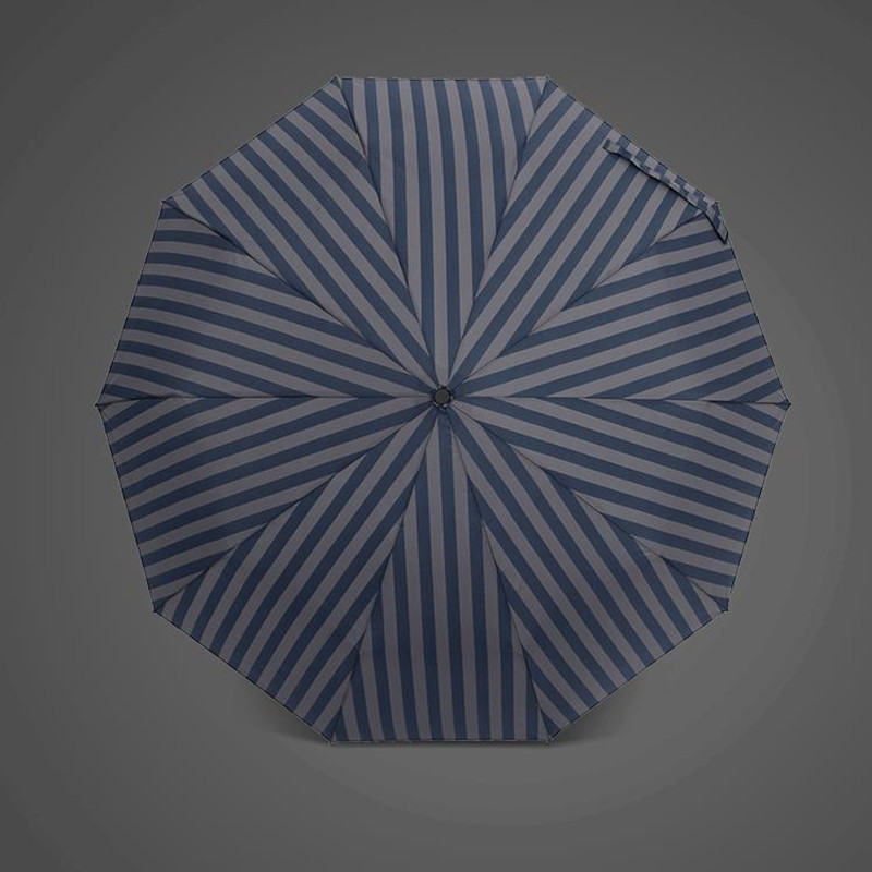 Зонтик Parachase 3239 складной (серо-синий)