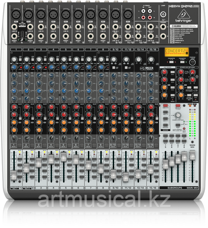 BEHRINGER QX2442USB Аналоговый микшерный пульт