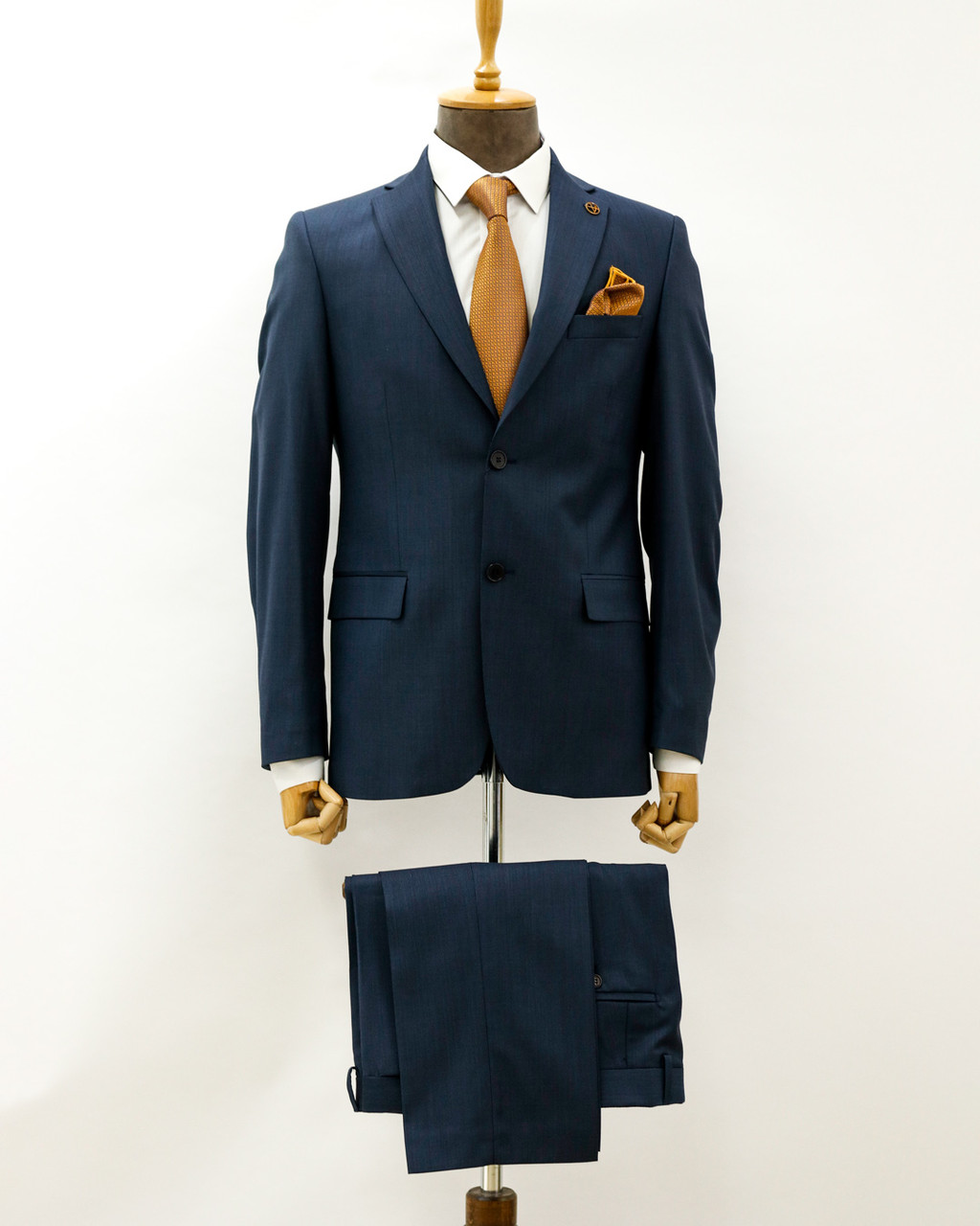 Мужской деловой костюм «UM&H 91050993» синий, фото 1