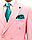 Мужской классический костюм «UM&H 1019227390» розовый, фото 3